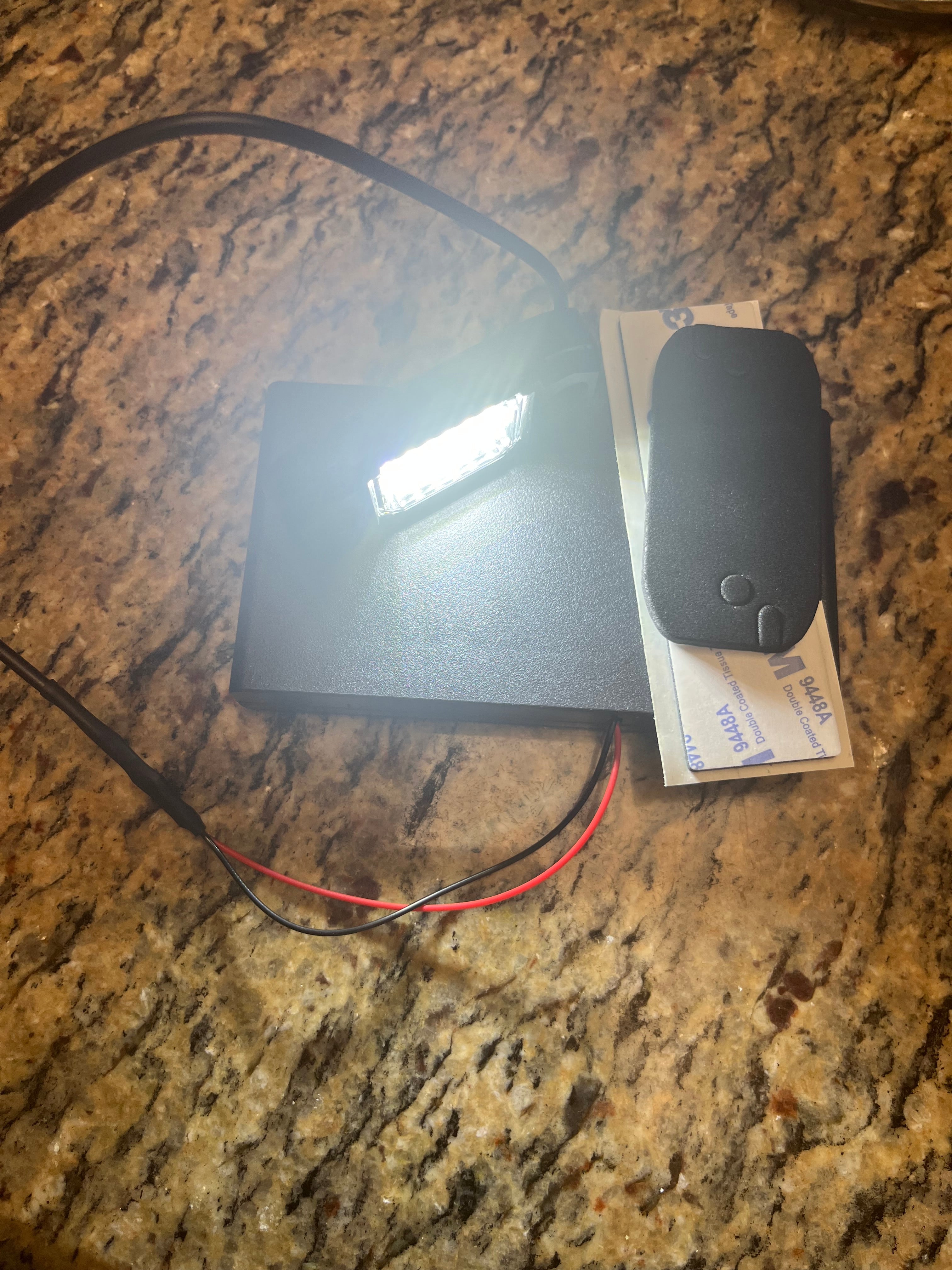 Battery Powered Rocklight