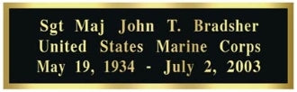 5x9 Burial/Funeral/Veteran Flag Elegant Display Case, Solid Wood with engraving PLATE