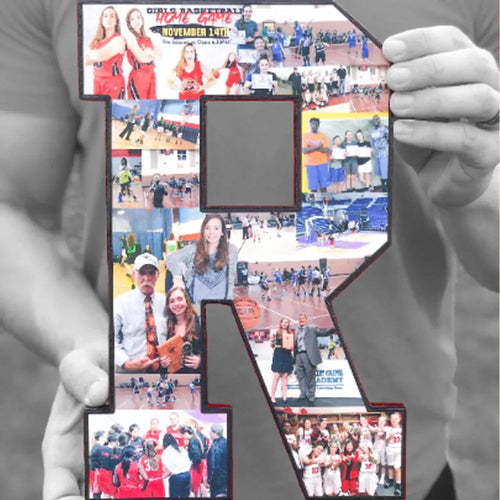 12 Inch Senior Night Number With Pictures Inside | "Happy Customer!"